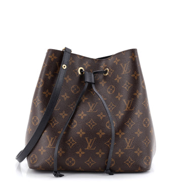 Louis Vuitton NeoNoe Handbag Monogram Canvas with Leather MM