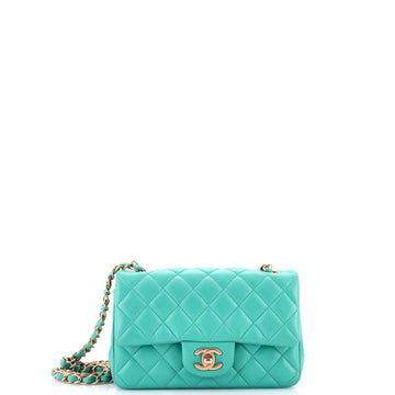 Chanel Classic Single Flap Bag Quilted Lambskin Mini
