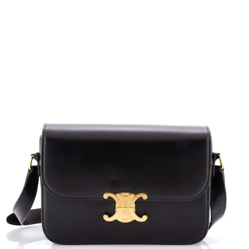 Celine Triomphe Shoulder Bag Smooth Calfskin Medium