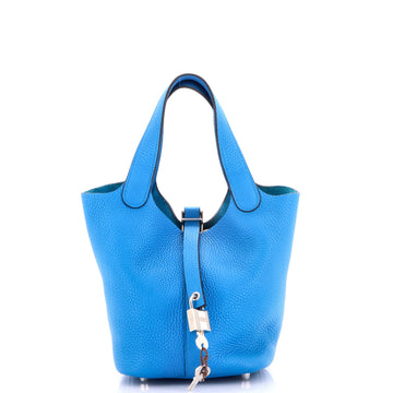 Hermes Picotin Lock Bag Clemence PM