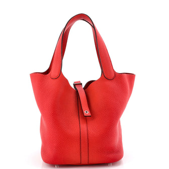 Hermes Picotin Lock Bag Clemence MM