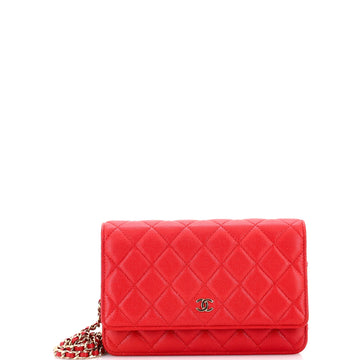 Chanel Wallet on Chain Quilted Caviar