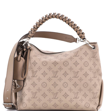 Louis Vuitton Braided Handle Beaubourg Hobo Mahina Leather MM