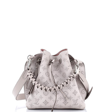 Louis Vuitton Muria Bucket Bag Mahina Leather