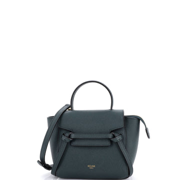 Celine Belt Bag Textured Leather Pico