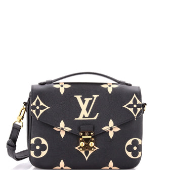 Louis Vuitton Pochette Metis Bicolor Monogram Empreinte Giant