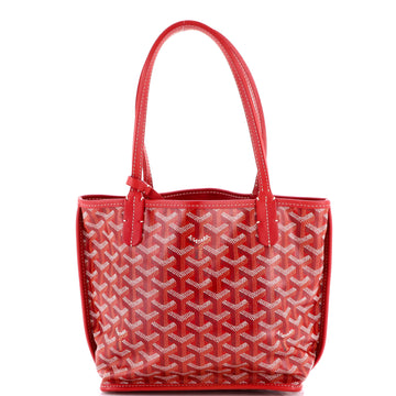 Goyard Anjou Reversible Tote Coated Canvas Mini