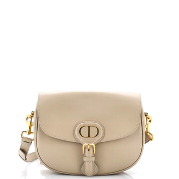 Christian Dior Bobby Flap Bag Leather Medium