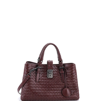 Bottega Veneta Roma Bag Intrecciato Nappa Small