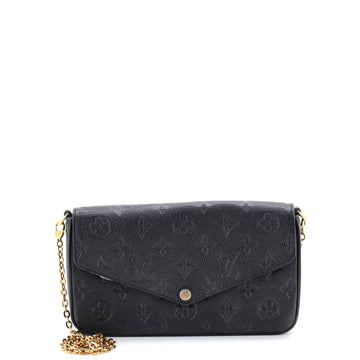 Louis Vuitton Felicie Pochette Monogram Empreinte Leather