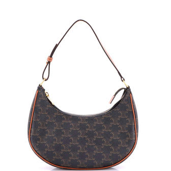 Celine Ava Bag Triomphe Coated Canvas