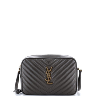 Saint Laurent Lou Camera Bag Matelasse Chevron Leather Small