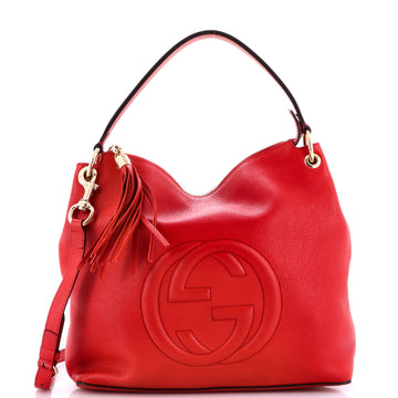 Gucci Soho Convertible Hobo Leather Large
