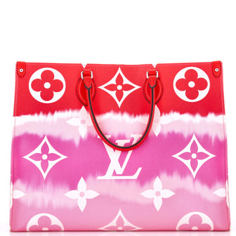 Louis Vuitton OnTheGo Tote Limited Edition Escale Monogram Giant GM