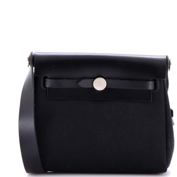 Hermes Herbag Zip Toile and Leather 20
