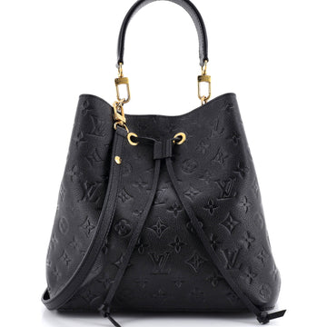 Louis Vuitton NeoNoe Handbag Monogram Empreinte Leather MM