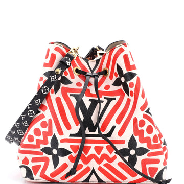 Louis Vuitton NeoNoe Handbag Limited Edition Crafty Monogram Giant MM
