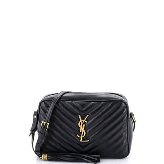 Saint Laurent Lou Camera Bag Matelasse Chevron Leather Small