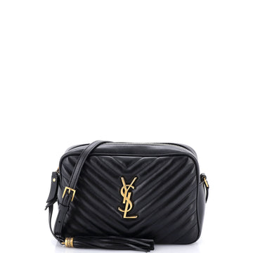 Saint Laurent Lou Camera Bag Matelasse Chevron Leather Small