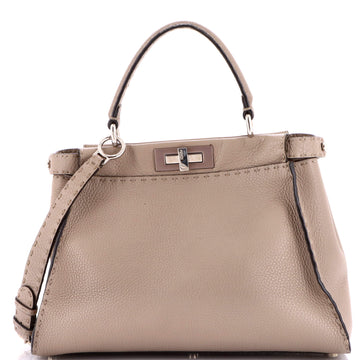 Fendi Selleria Peekaboo Bag Leather Medium