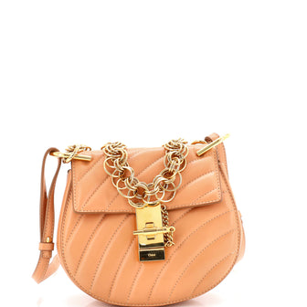 Chloe Drew Bijou Crossbody Bag Quilted Leather Mini