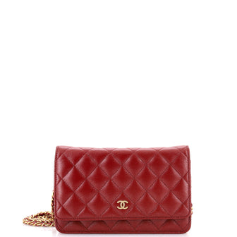 Chanel Wallet on Chain Quilted Caviar