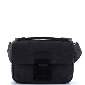 Louis Vuitton S Lock Sling Bag Monogram Taurillon Leather