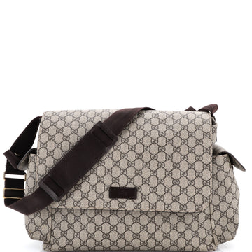 Gucci Diaper Bag GG Coated Canvas
