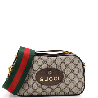 Gucci Neo Vintage Camera Messenger Bag GG Coated Canvas