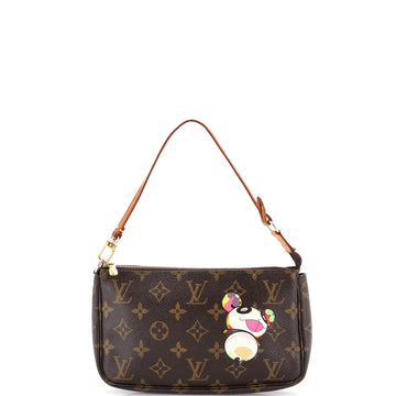 Louis Vuitton Pochette Accessoires Limited Edition Monogram Murakami Panda