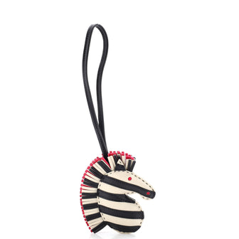 Hermes GeeGee Savannah Bag Charm Leather