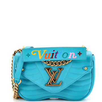 Louis Vuitton New Wave Chain Bag Quilted Leather PM
