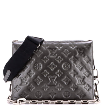 Louis Vuitton Coussin Bag Monogram Embossed Lambskin PM
