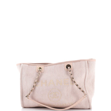 Chanel Deauville Tote Mixed Fibers Small