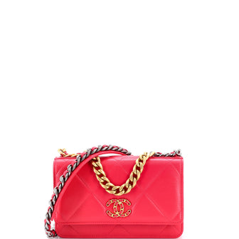 Chanel 19 Wallet on Chain Quilted Goatskin