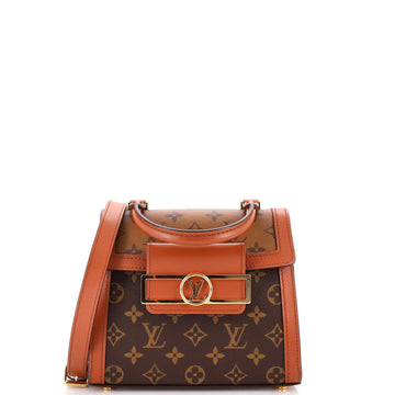 Louis Vuitton Dauphine Capitale Bag Reverse Monogram Canvas
