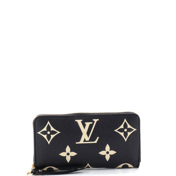 Louis Vuitton Zippy Wallet Bicolor Monogram Empreinte Giant