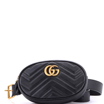 Gucci GG Marmont Belt Bag Matelasse Leather