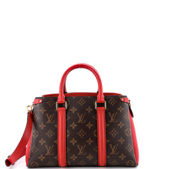 Louis Vuitton Soufflot Tote Monogram Canvas with Leather BB
