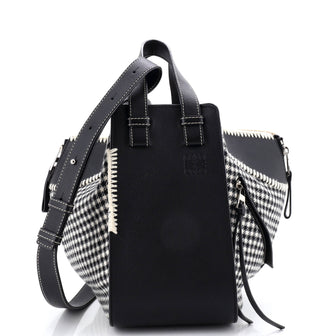 Loewe Hammock Bag Leather and Tweed Small