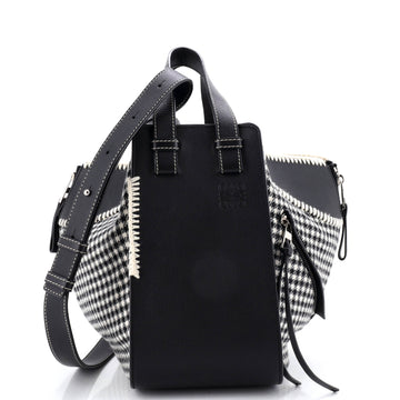 Loewe Hammock Bag Leather and Tweed Small