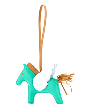 Hermes Pegase Rodeo Bag Charm Leather MM