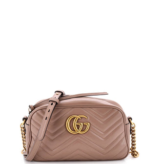 Gucci GG Marmont Shoulder Bag Matelasse Leather Small