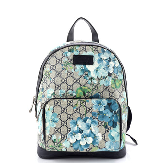 Gucci Ophidia Backpack Flora GG Coated Canvas and Leather  Small