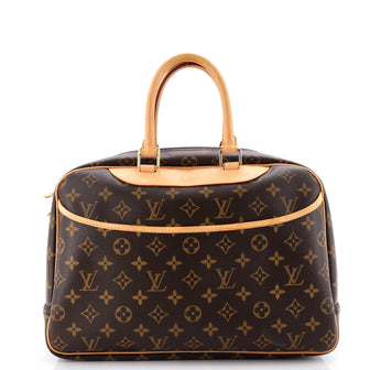 Louis Vuitton Deauville Handbag Monogram Canvas