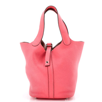 Hermes Picotin Lock Bag Clemence PM