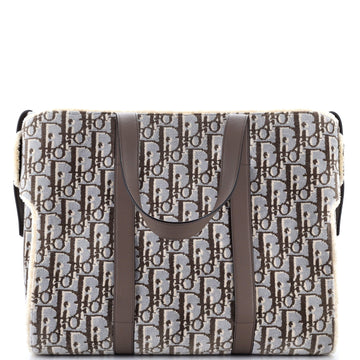 Christian Dior Corolle Tote Oblique Tapestry Large