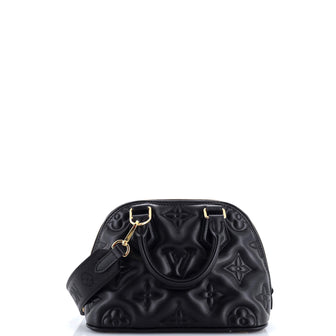 Louis Vuitton Alma Handbag Bubblegram Leather BB