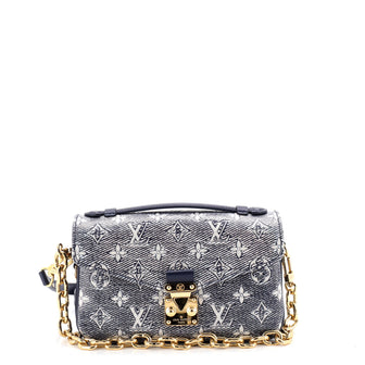 Louis Vuitton Pochette Metis Monoglam Jacquard Canvas East West