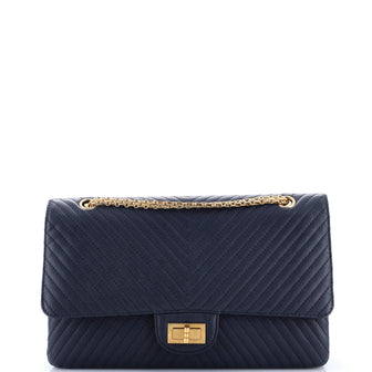 Chanel Reissue 2.55 Flap Bag Chevron Sheepskin 227